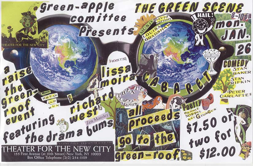 Lissa Moira: Green Apple Committee Poster